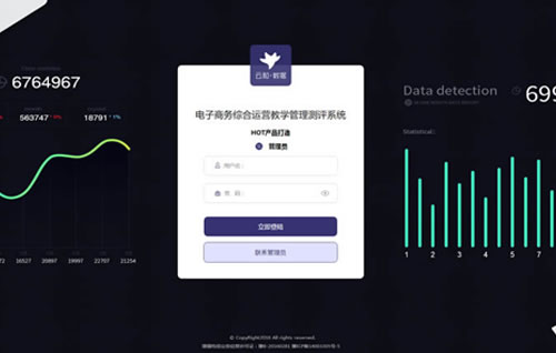 电子商务综合运营教学管理评测系统